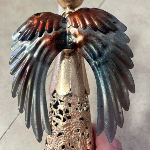 NWT Regal Copper Color Metallic Angel Christmas Tree Topper or Decor - Picture 3 of 10